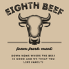 EIGHTH BEEF:  60 LBS~ $837.00
