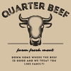 QUARTER BEEF:  120 LBS~   $1677.00